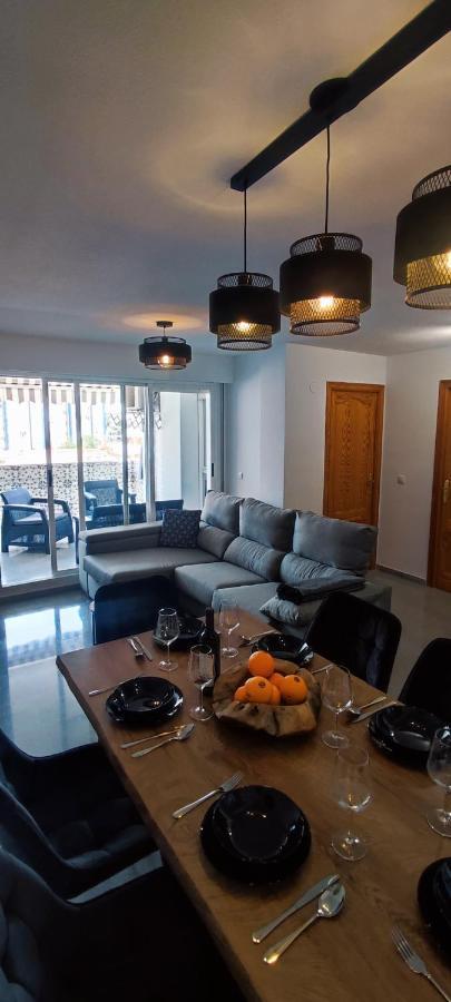Bitacora Lux ,Comfortable Apartment 450 Meters From The Beach, Swimming Pool, 2 Air-Con ,Wi-Fi Playa de Gandia Exteriér fotografie